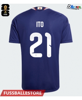 Günstige Japan Hiroki Ito #21 Heimtrikot WM 2026 Kurzarm